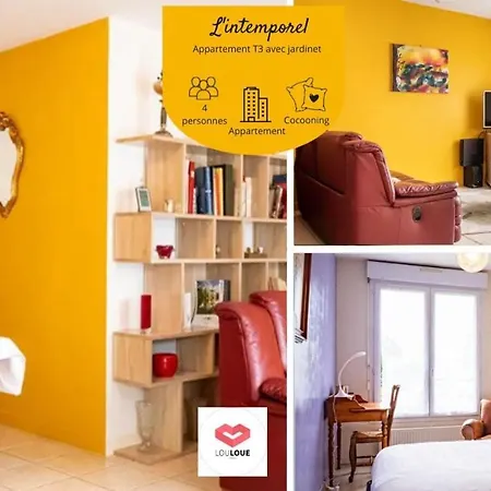 L'intemporel - T3 Avec Jardinet Apartamento Poitiers
