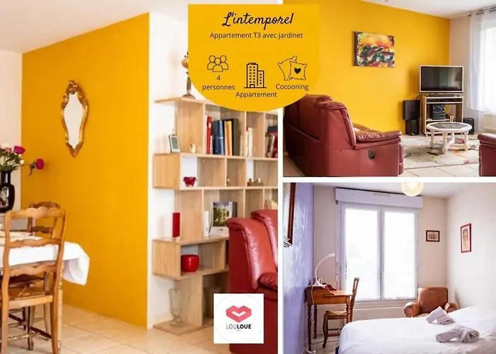 L'intemporel - T3 Avec Jardinet Apartamento Poitiers